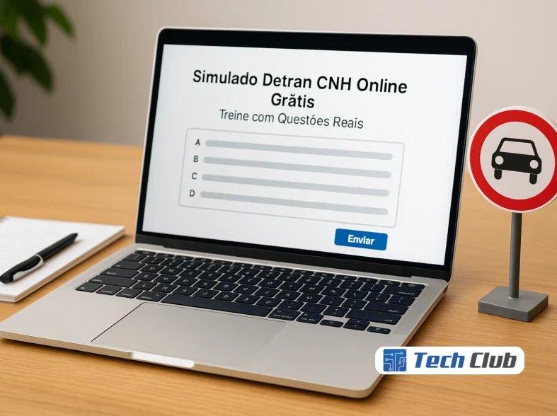 Simulado Detran CNH Online Grátis: Treine com Questões Reais - Canal Tech