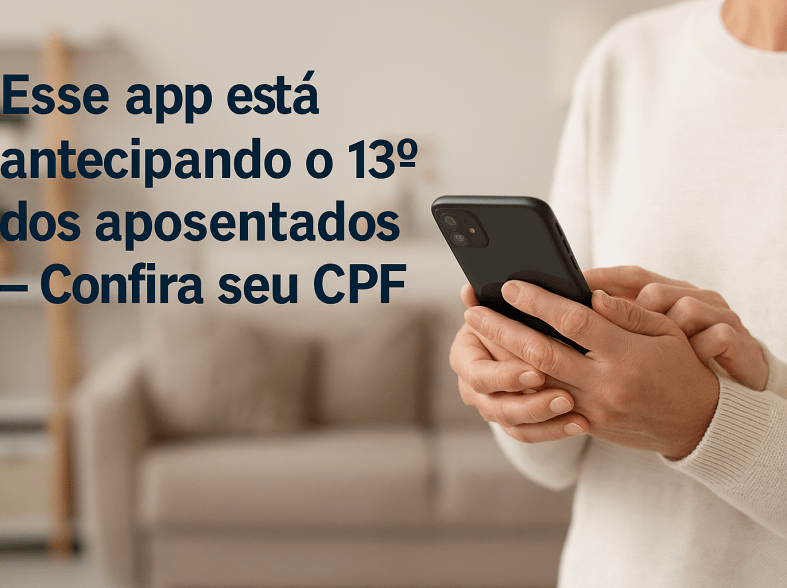 Antecipação 13º Aposentados: Passo a Passo no App INSS - Canal Tech